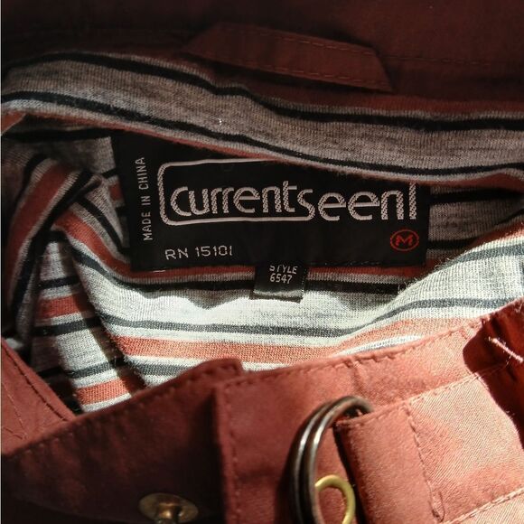 Vintage "Current Seen" Bomber Style Jacket Size M - Picture 6 of 12